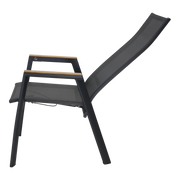 Standenstoel Amir Teak Negro