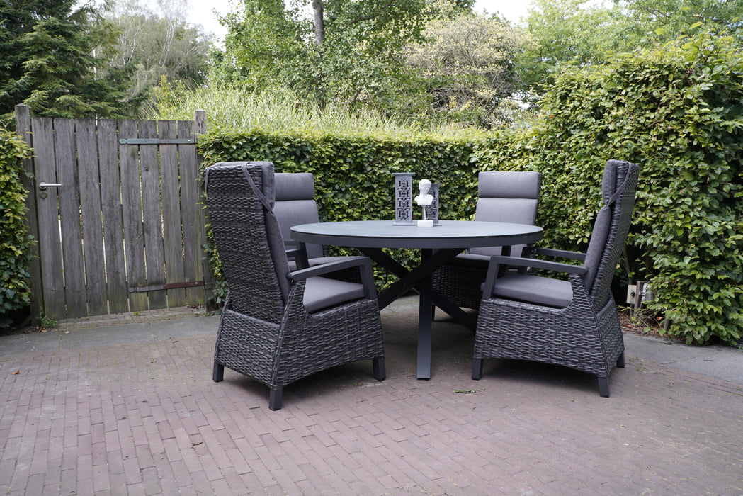 Tafel Mojito Ceramic Negro ø150cm