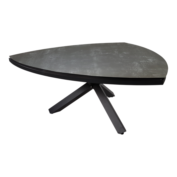 Tafel Mojito Ceramic Negro driehoek 170x170cm