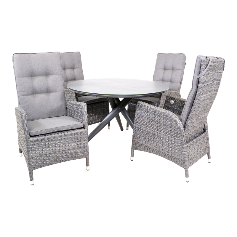 Tafel Mojito Ceramic Negro ø120cm