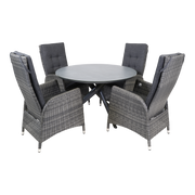 Tafel Mojito Ceramic Negro ø120cm