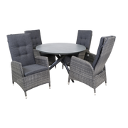 Tafel Mojito Ceramic Negro ø120cm