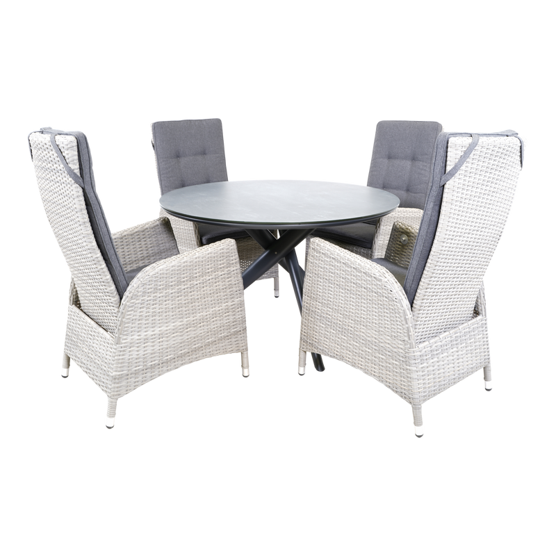 Tafel Mojito Ceramic Negro ø120cm