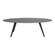 Tafel Mojito Ceramic Negro ovaal 240x110cm