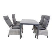 Tafel Castilla 2.0 Negro 160x90cm