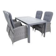 Tafel Castilla 2.0 Negro 160x90cm