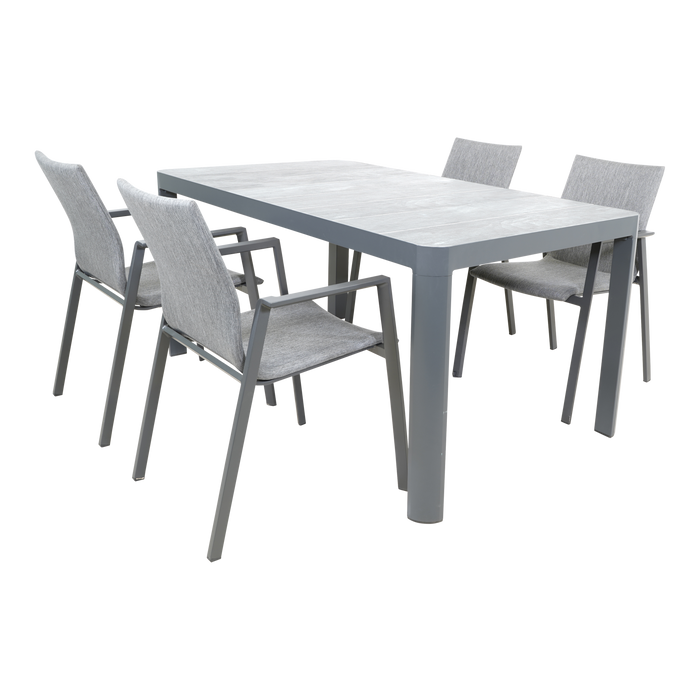 Tafel Castilla 2.0 Negro 160x90cm