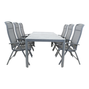 Tafel Castilla 2.0 Negro 220x100cm