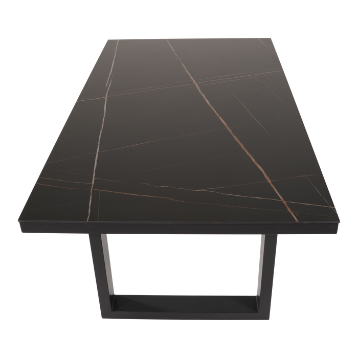 Lounge tafel hoog Monaco Negro 140x80cm