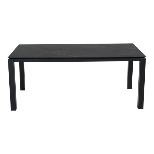 Tafel Monte Carlo Negro 180x90cm