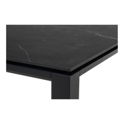 Tafel Monte Carlo Negro 180x90cm