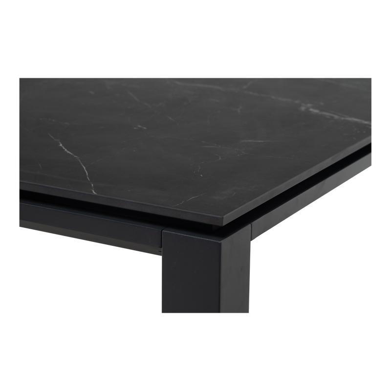 Tafel Monte Carlo Negro 180x90cm