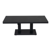 Loungetafel verstelbaar Monte Carlo Negro 140x80cm
