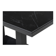 Loungetafel verstelbaar Monte Carlo Negro 140x80cm