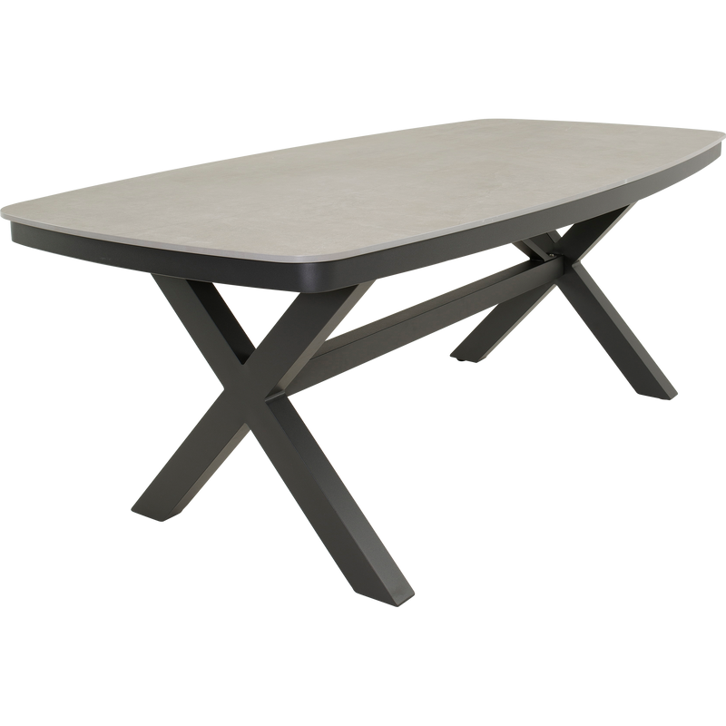 Tafel Davos Deens ovaal 200x100cm
