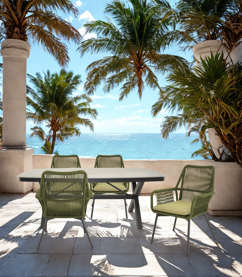 Tafel Davos Deens ovaal 200x100cm