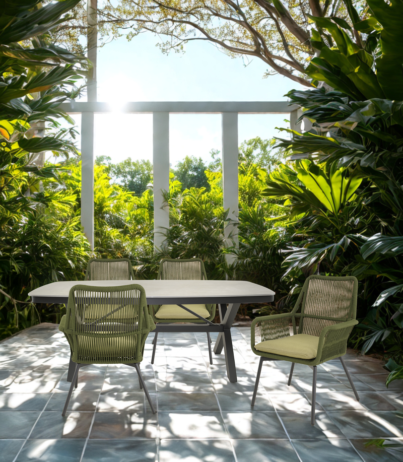 Tafel Davos Deens ovaal 200x100cm