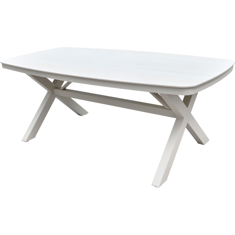 Tafel Davos Crema Deens ovaal 200x100cm