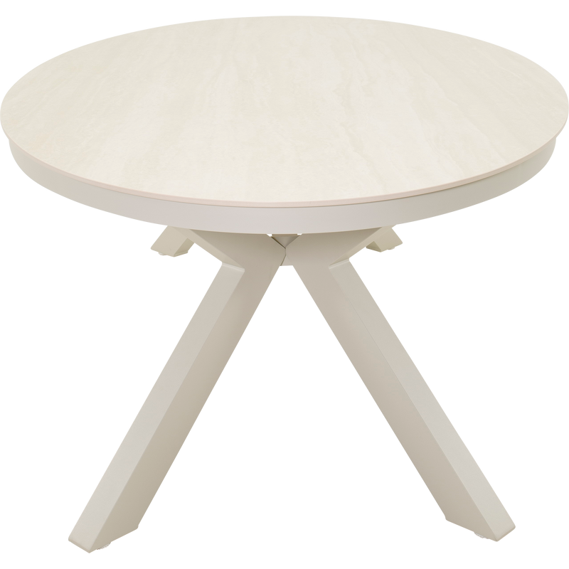 Lounge/Dining tafel Davos Crema  ovaal 220x120cm