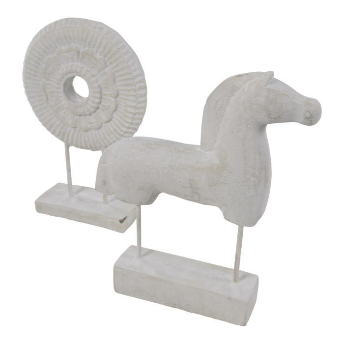 Cementfiguur Caballo