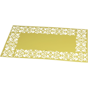 Placemat metaal groen
