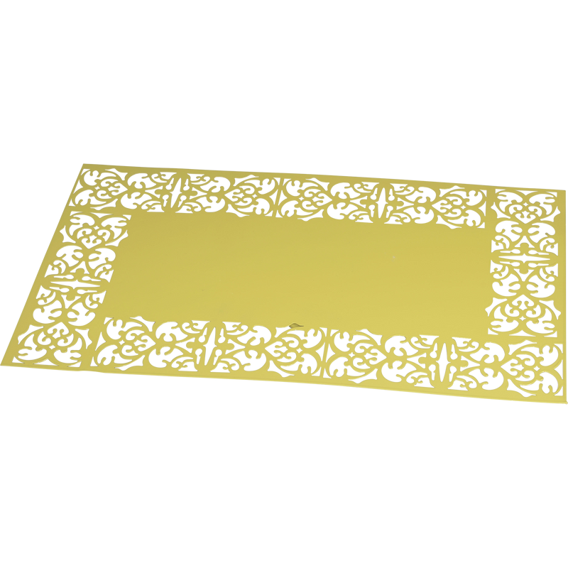 Placemat metaal groen