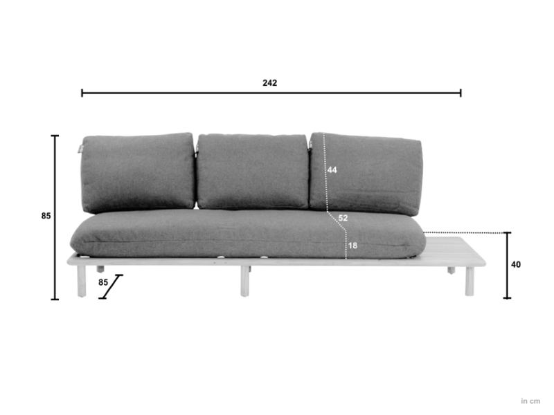 Loungeset Sling Cotton Flower | Zelf samen te stellen