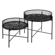 Bijzettafel zwart Aiko, S/2