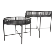 Bijzettafel zwart Aiko, S/2