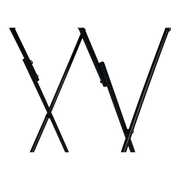 Bijzettafel Levi zwart, 62x43x69,5cm