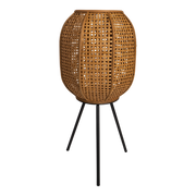 Lantaarn op voet Macy naturel, ø32x66cm