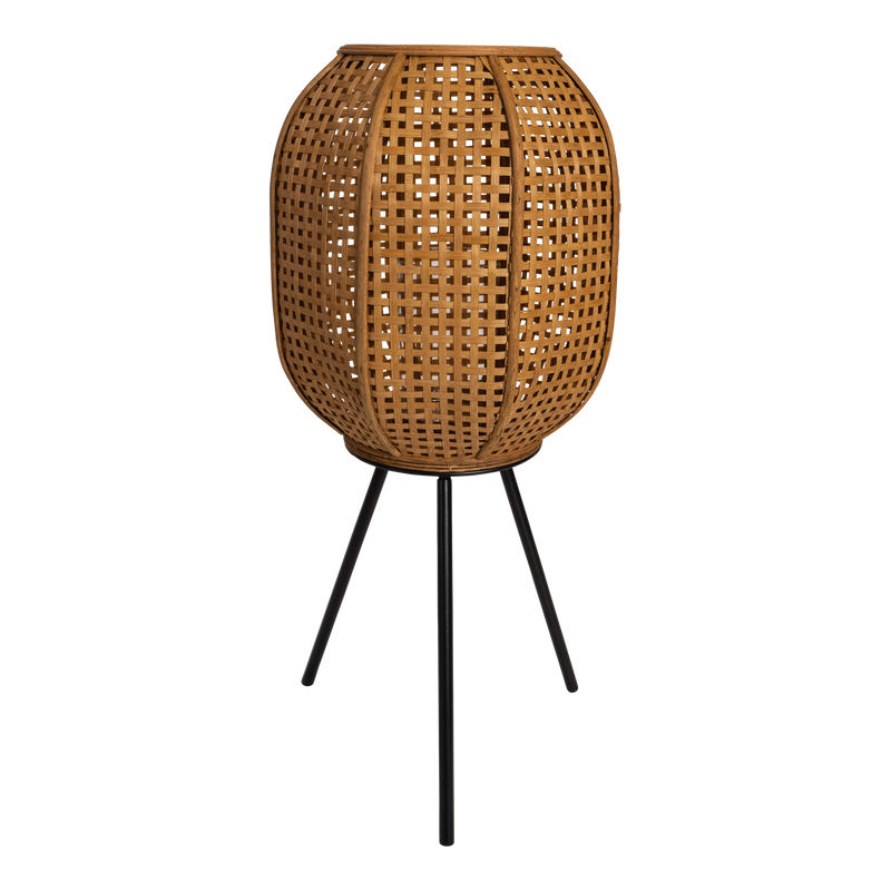 Lantaarn op voet Macy naturel, ø32x66cm