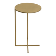 Bijzettafel Xavi goud ø35x60cm