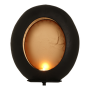 Ei ovaal op standaard 21x9x32,5cm