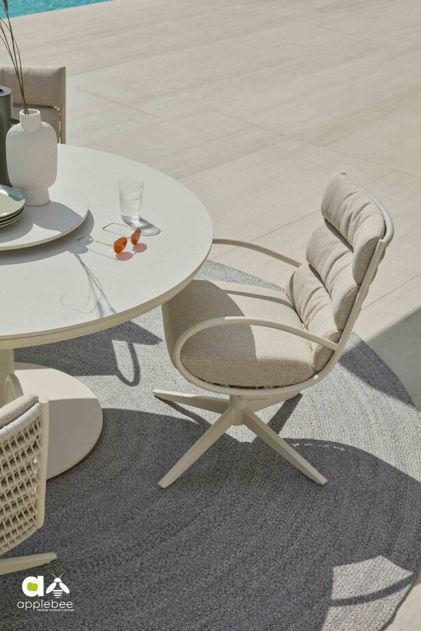 Tuintafel Melville rond | Meerdere maten | Meerdere kleuren