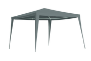 Paviljoen Budget PE grijs 3x3mtr