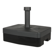 Parasolvoet Kunststof vulbaar antraciet 45kg