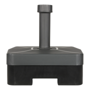 Parasolvoet Kunststof vulbaar antraciet 45kg