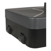 Parasolvoet Kunststof vulbaar antraciet 45kg