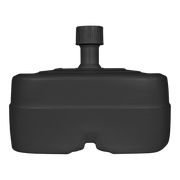 Parasolvoet kunststof vulbaar 50ltr antraciet