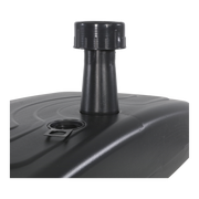 Balkonparasolvoet kunststof vulbaar 20ltr  antraciet