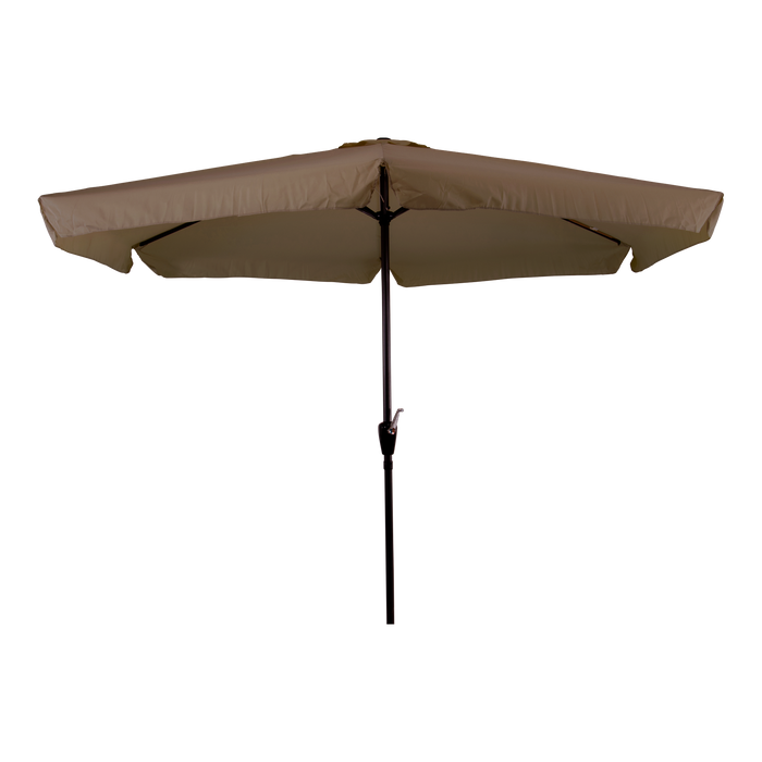 Parasol Gemini taupe Ø3mtr