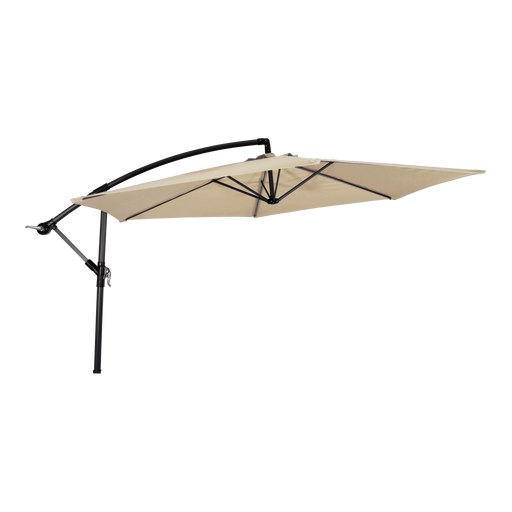 Zweefparasol Gemini ecru Ø3mtr