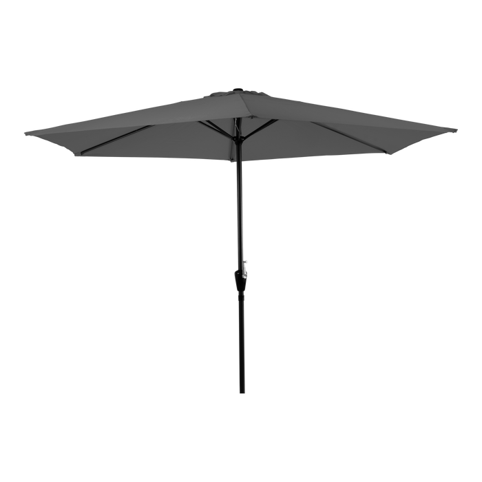 Parasol Gemini grijs Ø3mtr