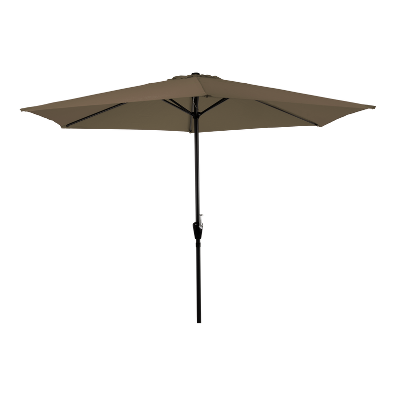 Parasol Gemini taupe Ø3mtr
