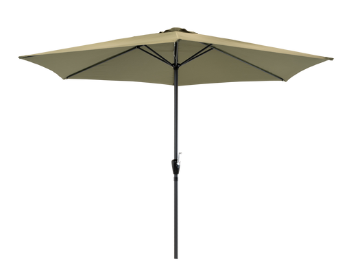 Parasol Gemini olive green Ø3mtr