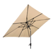 Parasol Libra ecru 2,5x2,5mtr