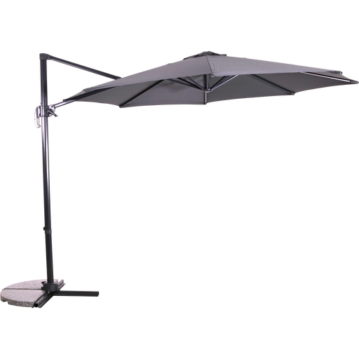 Zweefparasol Libra grijs Ø3mtr