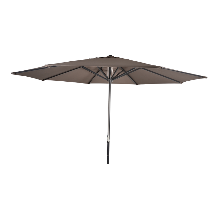 Parasol Virgo taupe Ø4mtr