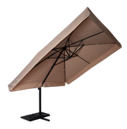 Zweefparasol Virgo ecru 3x3mtr